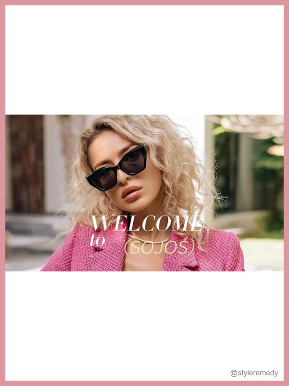 Square Cat Eye Polarized Sunglasses UV400 Protection Retro Shades